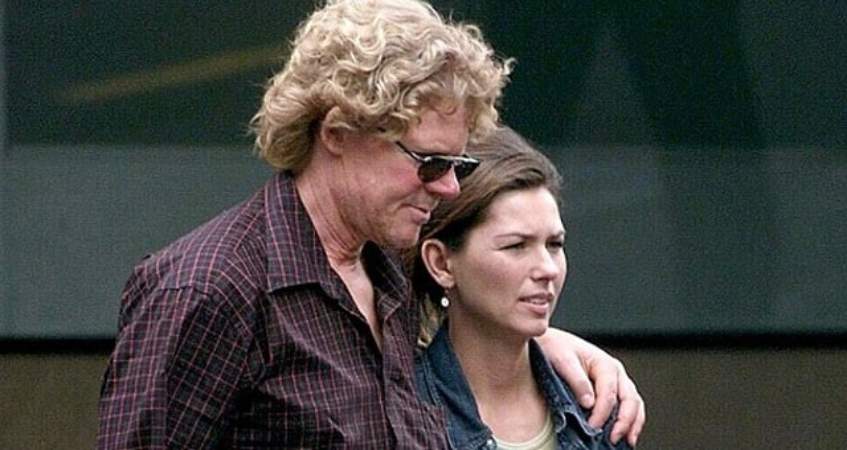 Mutt Lange and Shania Twain. 